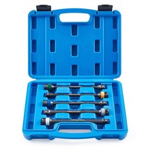Orion Motor Tech OMT 5피스 1.3cm(1/2인치) 드라이브 토크 제한 연장 바 세트 토크 연장 도구 세트 20.3cm(8인치) 토크 스틱 포함 19.8-42.7m
