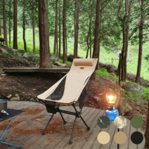 롱 릴렉스 캠핑 의자 2개 캠핑 체어 감성 폴딩 접이식 편한 휴대용 캠핑용 초경량 백패킹, 블랙, 1 1