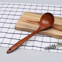 로즈우드 옻칠 국자(대) 나무국자, 상세 참조