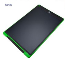 웹툰그리기 그림그리는패드 일러스트 12 인치 lcd 쓰기 태블릿 디지털 드로잉 태블릿 필기 패드 휴대용 전자 태블릿 보드 초박형 보드, 12인치 그린