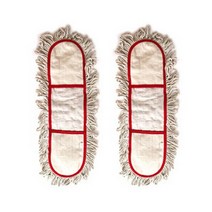 무지개 리스킹 다용도 걸레 백색 60cm, 2개