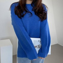 치코엘라ㅡ 비엔빈 라운드 컬러 니트