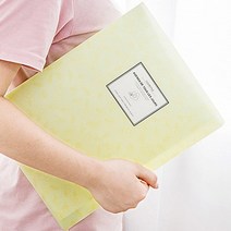 보험증권파일 비닐화일 음악악보, 핑크