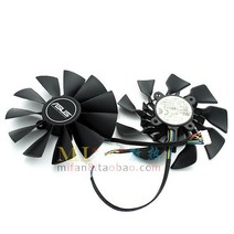 T129215SU 2 개/몫 95mm 4X28mm 12V 0.5A ASUS GTX780/ 780TI R9 280/280X 290/290x GTX970/980, 01 Black_01 9