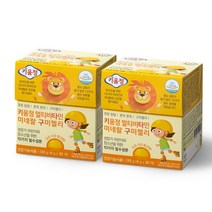 키움정 멀티비타민 미네랄 구미젤리 30구미 x 2박스, 없음