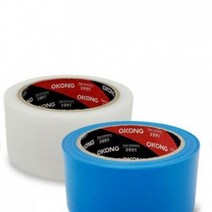 오공 임시고정 테이프 50mm x 25M 청색 1박스30개, 대형_청색