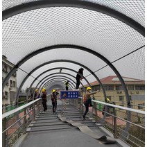 튼튼한 안전한 감성 예쁜 공장 가격 유연한 스테인레스 스틸 와이어 로프 메쉬 케이블 웹 그물 난간 또는, 한개옵션0