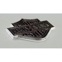 1+1 크롬메탈 엠블럼스티커 할리데이비슨 자동차튜닝