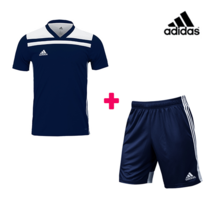 아디다스 네이비 저지 세트 상하복 홈트 런닝 트레이닝 스포츠웨어 축구복 심판복 단체주문 *빠른배송*