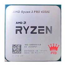 AMD Ryzen 3 PRO 4350G 3.8GHz 4 코어 8 스레드 65W CPU 프로, 한개옵션0