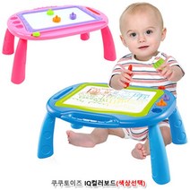 IQ 컬러보드 자석스탬프 도장놀이 핑크 4세 유아미술