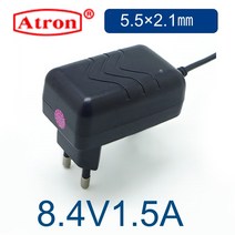 리튬이온 배터리 충전기 4.2V1A 8.4V1.5A 12.6V1.5A 12.6V2A 12.6V4A 16.8V1.5A 16.8V2A 16.8V3.5A 아답터, 1개