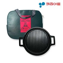 키친아트 인덕션 라운드 그릴팬 고기팬 고기불판 구이 주물팬 _ 2501209EA, $ 본상품선택, $ 본상품선택