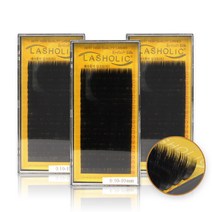 래쉬홀릭 실크모(J컬 JC컬 C컬) 부드러운 속눈썹모 속눈썹연장재료, 0.20, 9mm