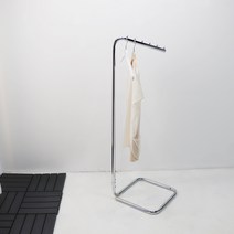 지엔디스플레이 철제 드레스룸행거 원룸 옷방 틈새 보조 폴행거 스탠드옷걸이, 2) 스탠드옷걸이 46-1 브론즈