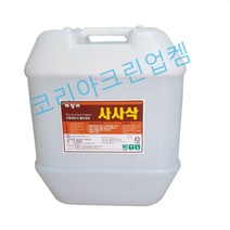 사사삭20kg 사사삭20L 1개 사사삭줄눈세정제 사사삭욕실청소세제 줄눈세척제, 20L
