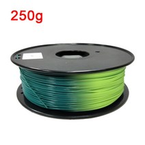 3d 프린터 출력 레진 3D프린터 3d 프린터 필라멘트 pla 온도 변경 색상 3d 인쇄 승화 재료 1 75mm 1kg500g250g 보라색에서 분홍색으로, 다크 시안 투 ye 250g
