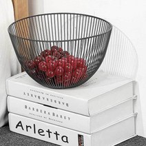 철제 바구니 과일담는그릇 간식바구니 귤 그릇, 기본