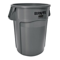 러버메이드커머셜프로덕츠 벤티드브루트 다용도 보관통 회색 121L, 1개