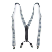 Outwell CLASSIC 그레이 체크 suspenders CH1953099