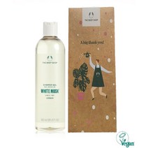 더바디샵 [선물 포장] 화이트 머스크 대용량 샤워젤 (400ML) 720419
