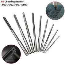 1PC Hand Reamer Straight Shank Engineering Tools Chucking Machining Tool HSS H8 Machine High Speed S, 01 CHINA, 01 10mm