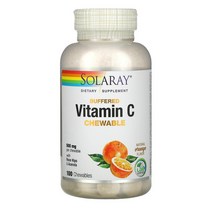솔라레이 비타민C 500mg 아세로라 로즈힙 함유 100츄어블정
