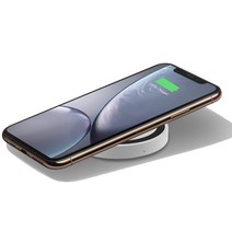 아이폰8 스냅 5W 무선충전패드, 화이트