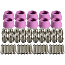 50PCS 플라즈마 커터 토치 소모품 전극 노즐 컵 키트 AG-60 SG-55 WSD-60 맞춤 CUT-60 LGK-60 플라즈마 커터, 보여진 바와 같이, 하나, 스마트 정수기 필터