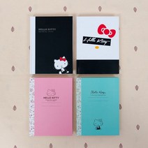 [천삼백케이] [금홍팬시] 헬로키티 양장다이어리, 블루