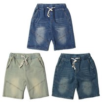 남성 청반바지 연청 중청 진청 허리 밴딩 반청바지 연청 코디 남성 편한청바지 면청바지 숏팬츠 옷