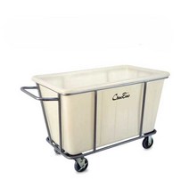 호텔 린넨 카트 보관함 대형 다용도 빨래바구니 세탁, 상세 페이지 참고, 세탁물 수집 트롤리 화이트-대형