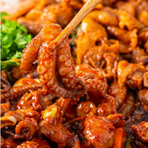 쭈꾸미 맛있게 매운 양념 볶음 맛집 레시피 반찬 술안주 야식 캠핑 350g