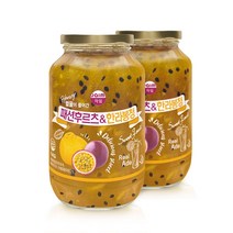 기타 [자임] 패션후르츠한라봉청 1kg x 2병, 자임 패션후르츠＆한라봉청 (1kg