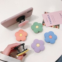 너무너무 귀염뽀짝한! 휴대폰 접이식 핑거톡, 1개, 구름