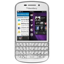 갤럭시 모토로라 노키아 오리지널 블랙베리 Q10 4G 휴대폰 3.1 quot2GB RAM 16GB ROM 8MP 쿼티 키보드 핸드폰 듀얼 코어 스마트폰, [02] Full Set, [01] White