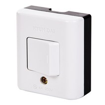 현대일렉트릭 노출 사각 스위치 텀블러 똑딱이스위치, 상세페이지 참조