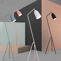 구비 그래스호퍼 스탠드 조명 거실 인테리어, 그레이 -따뜻한조명