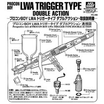 군제 PS290 프로콘보이 에어브러시 부품 03 노즐
