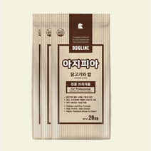 도그라인 아지피아 닭고기와 쌀 전문브리더용 강아지사료, 1개, 20kg