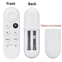 크롬캐스트4 2020 Google Chromecast 4k 스노우 스마트 TV G9N9N GA01919 20 23 용 교체 리모컨 유튜브 넷플릭스 단축키 113264, White
