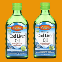 1+1 Carlson 코드 리버 오일 오메가3 1 100mg 250ml, 상품