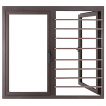 자바라방범창 어린이낙하방지 창보호 울타리 발코니, 90-99cm조각