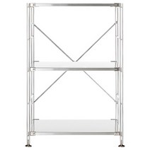 무인양품 MUJI SUS선반 세트 S 580mm, 실버
