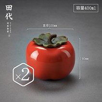 공감인 감모양 찻잎 보관함 차통 수제 세라믹 차 창고 차 저장 냄비 동양차 세트-42319, 단일옵션, 옵션05