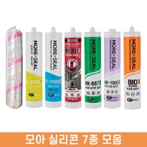 GS모아 MR-887 외장용 실리콘 실란트 투명, 1개