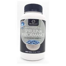New ZeaLand 직구 Life Stream 화이트보틀 Spirulina performance - Blue 500탭 1팩, 수량, 상세참조