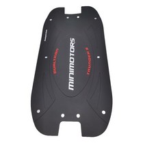 발보온기 전기 장판 발 히터 풋 워머 미니 모터용 오리지널 고무 데크 패드 듀얼트론 썬더 II 2 전동 스쿠, 01 Black