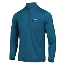 늑대와여우 남성 봄 여름 냉감 쿨론 기능성 차이나집업티셔츠 긴팔 등산복 아웃도어 작업복티셔츠 빅사이즈