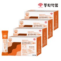동화약품 포스트바이오틱스 프리바이오틱스 프로바이오틱스 실크피브로인 프롤린 유산균, 4개, 75g